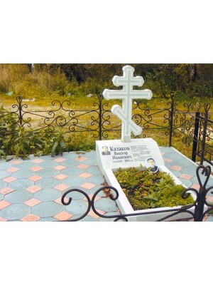Памятник из белого мрамора № 7 — ritualum.ru Памятник из белого мрамора № 7 — ritualum.ru